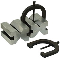 V-Block and Clamp Set 1.3/4"x2.1/2"x2.3/4" 2pcs Set